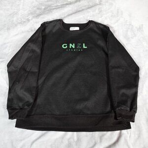 Gnrl Studios Broccoli Crewneck Sweatshirt Mens Large Limited 55 Of 78 Black